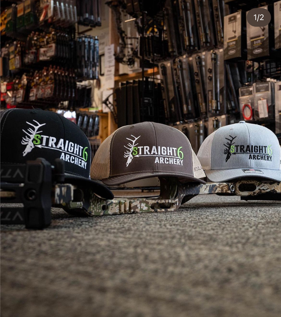 *NEW* Straight 6 Archery Snapback Hat