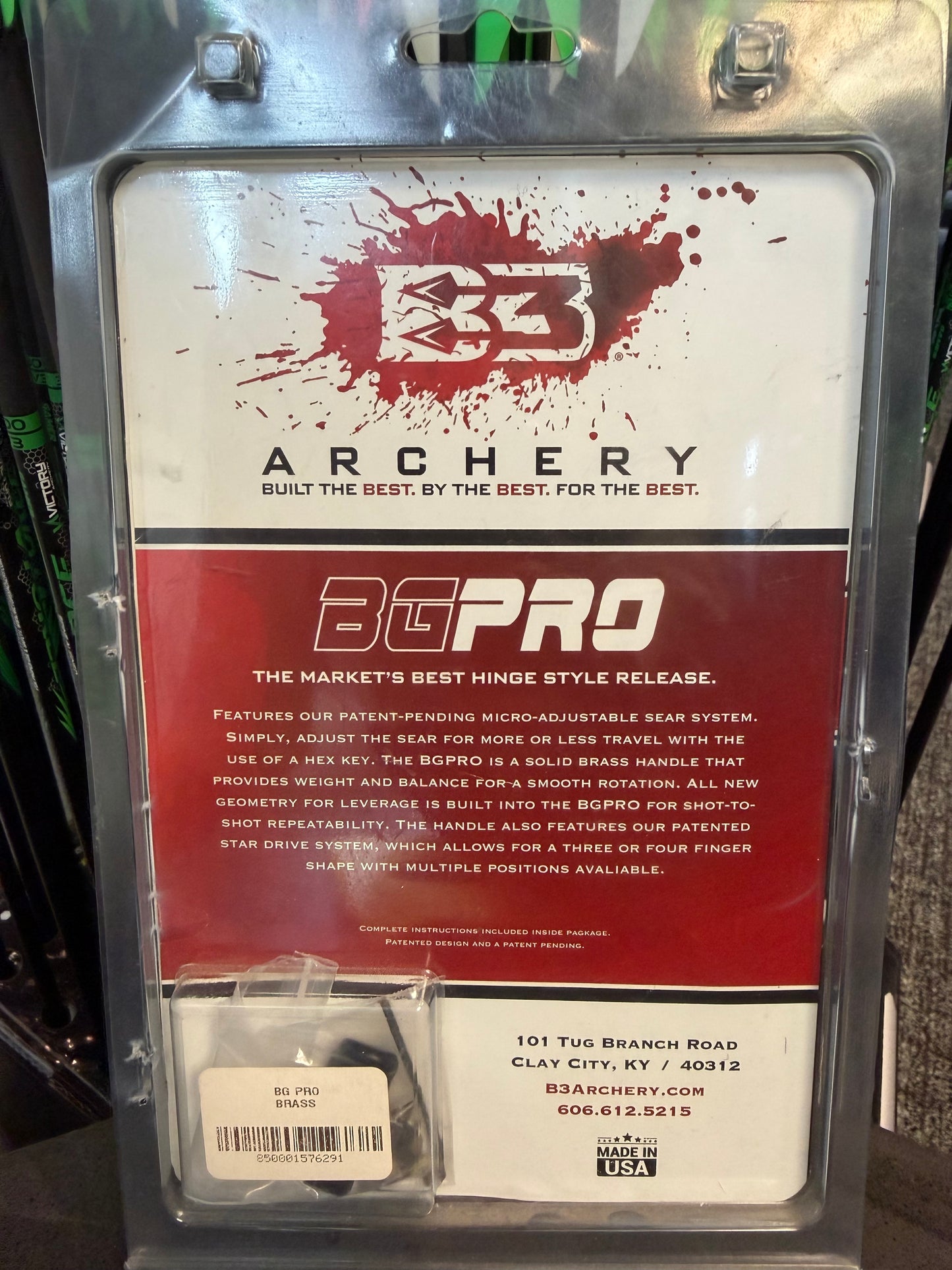 B3 - BG Pro Brass