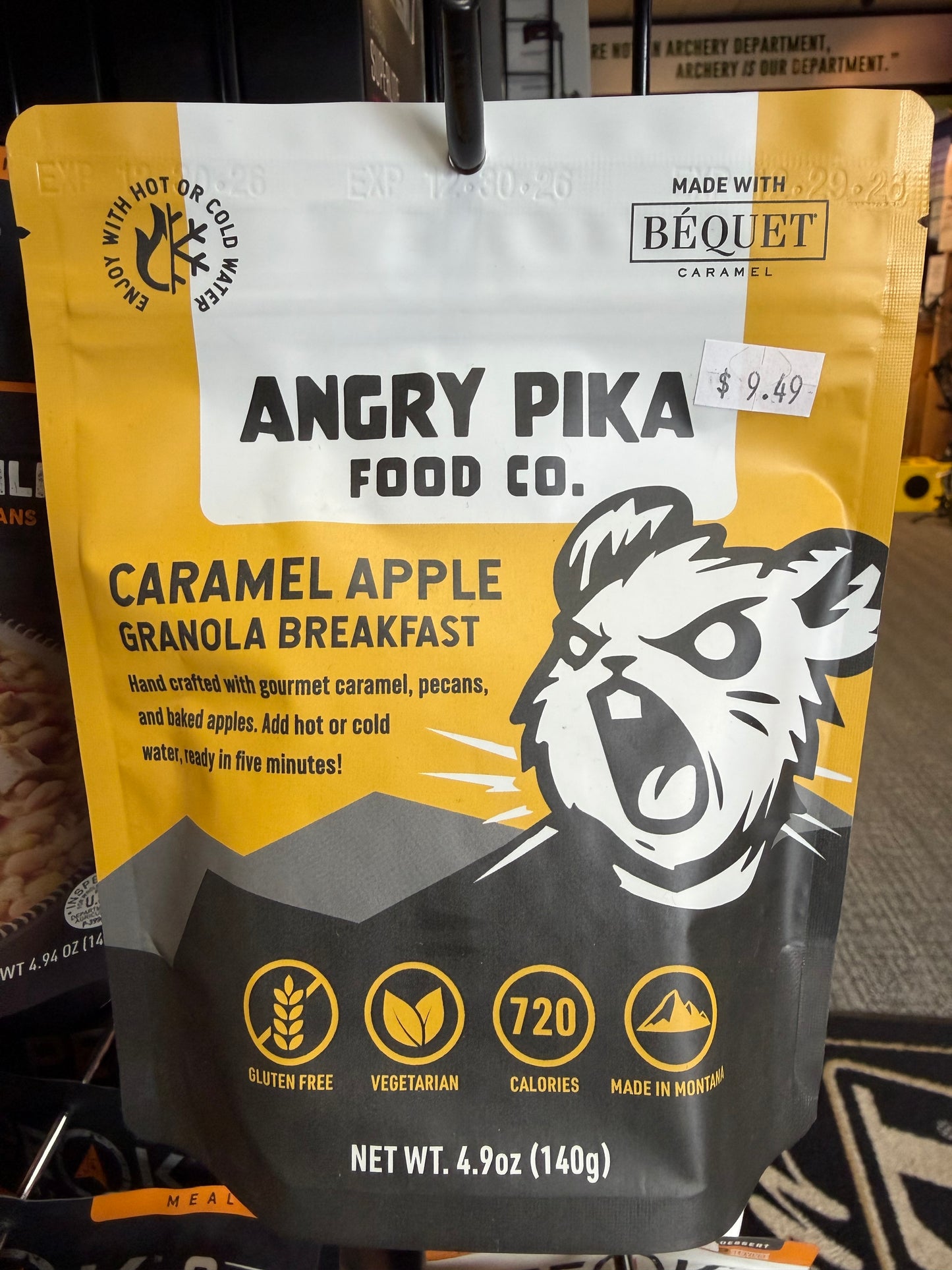 Angry Pika Caramel Apple Granola