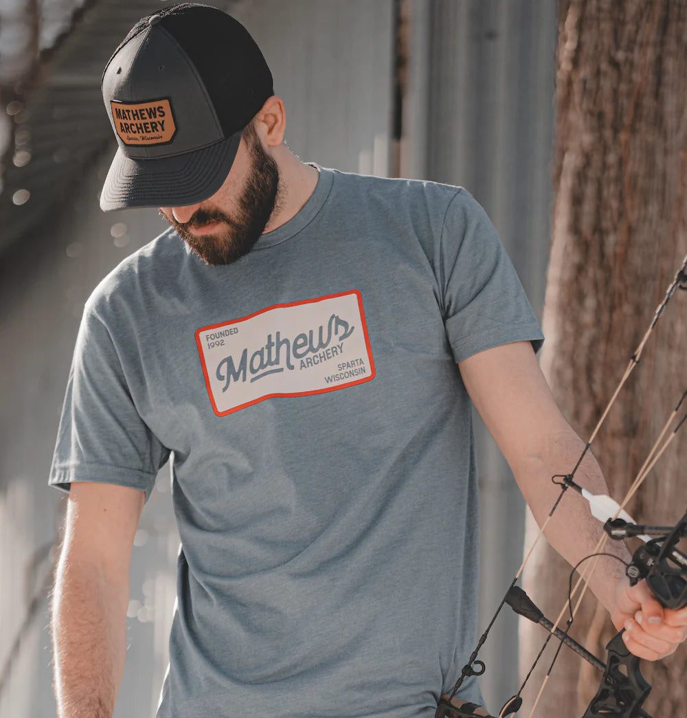 Mathews Founders Tee Blue