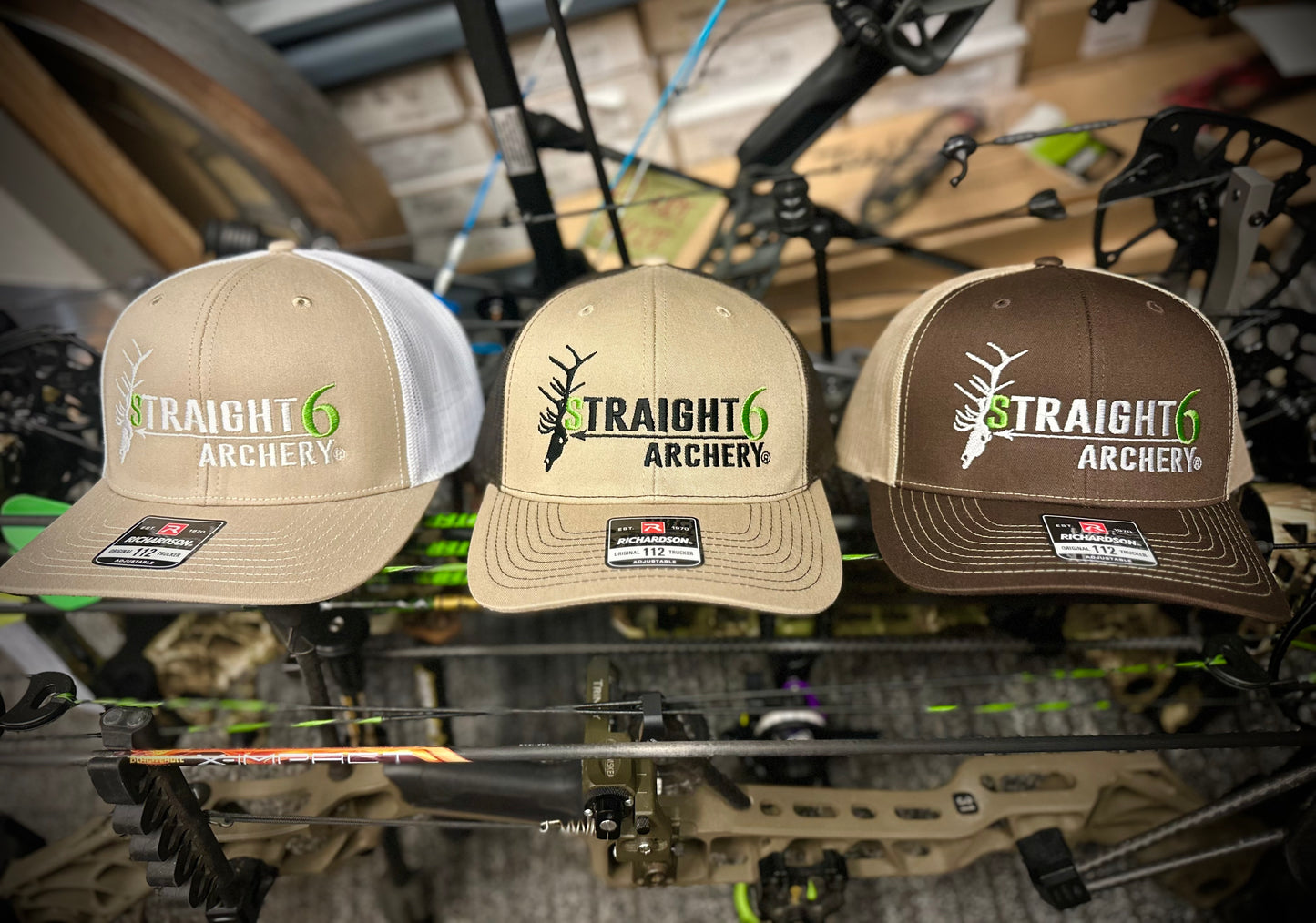 *NEW* Straight 6 Archery Snapback Hat