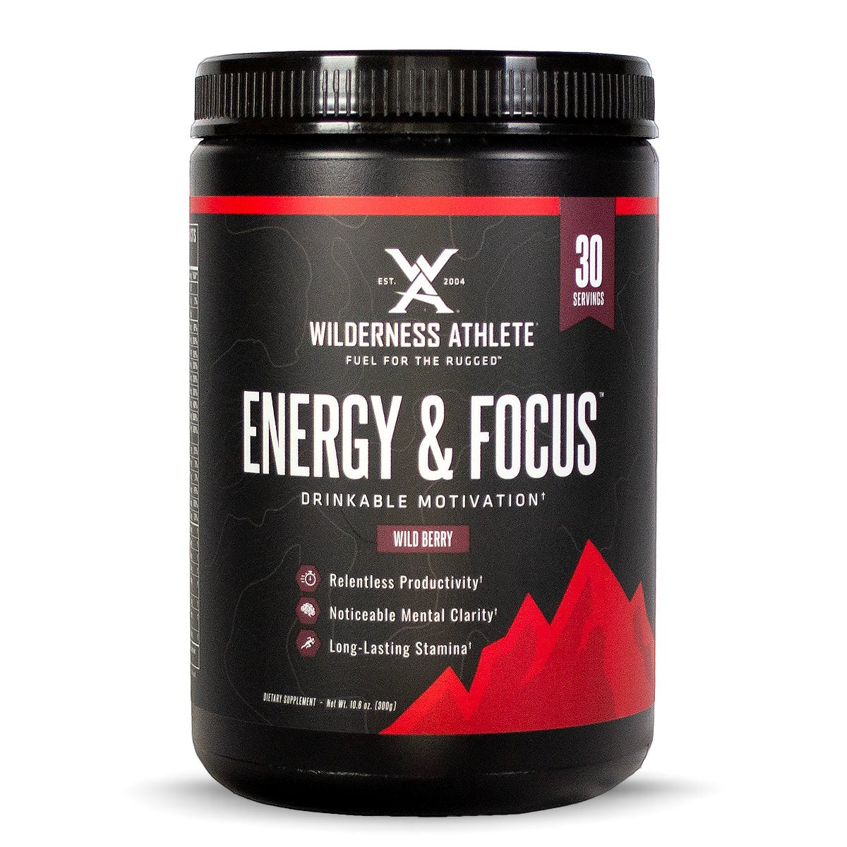 Wilderness Athlete Energy and Focus Tub
