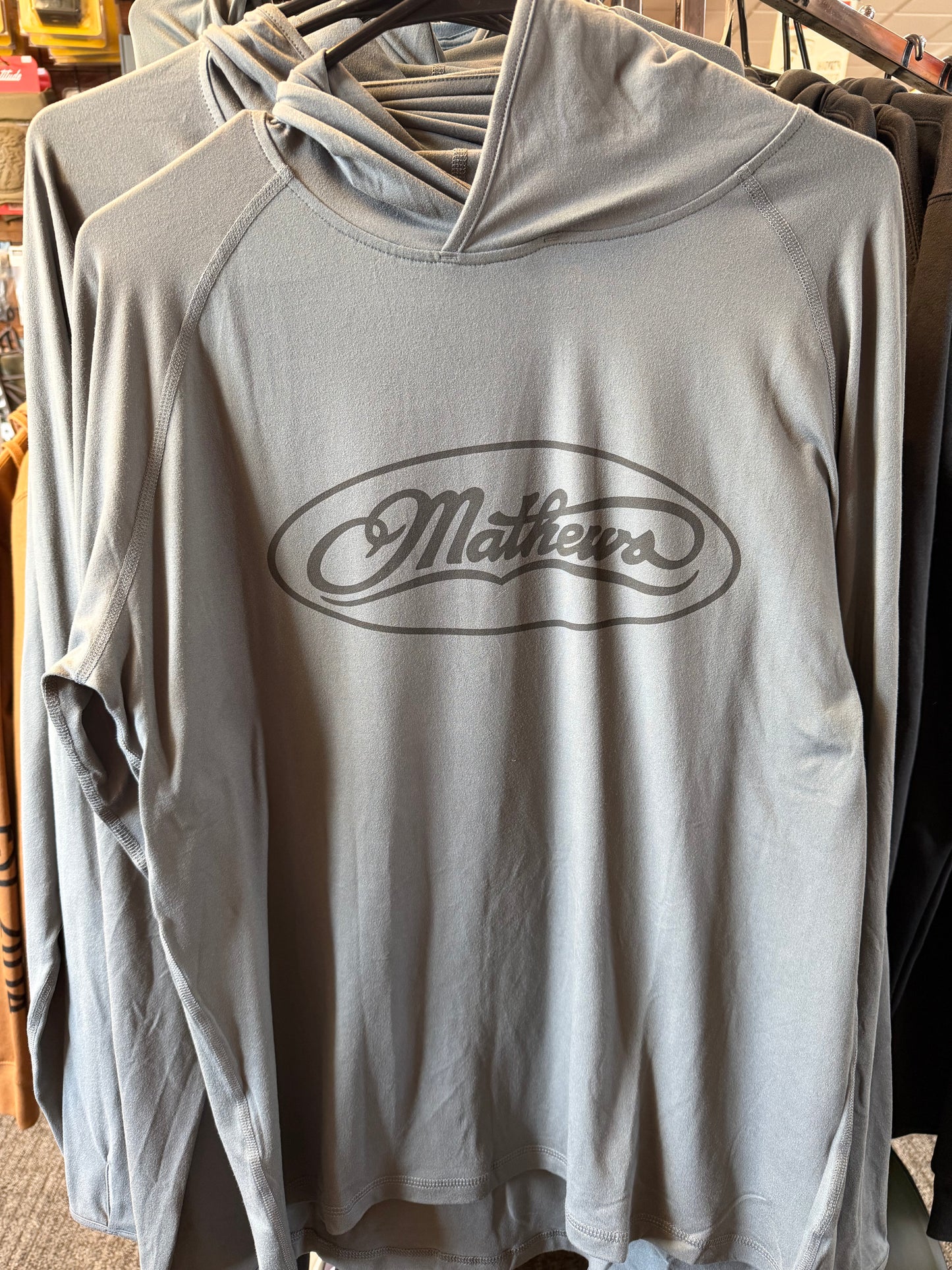 Mathews Sun Hoodie Grey