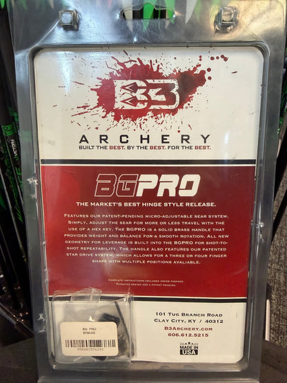 B3 - BG Pro Brass