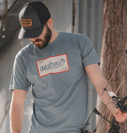Mathews Founders Tee Blue