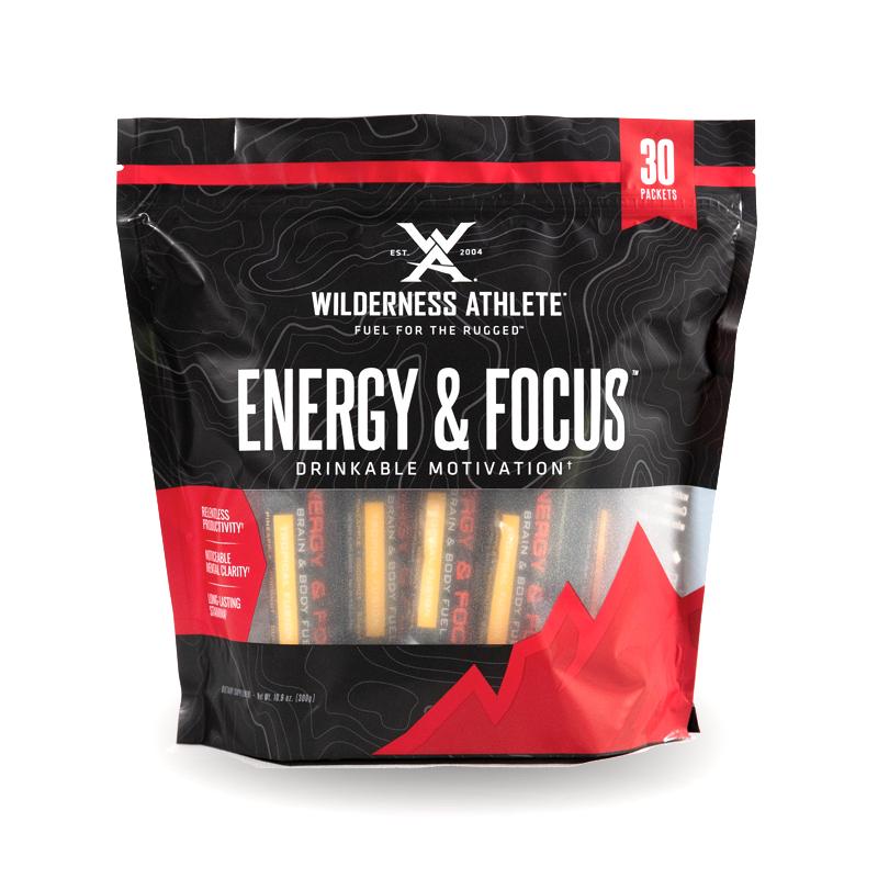 Wilderness Athlete Energy and Focus Packets